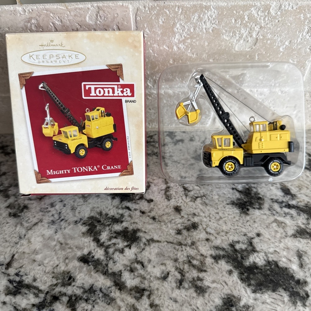 Hallmark Ornament: 2003 Mighty Tonka Crane | QXI8367